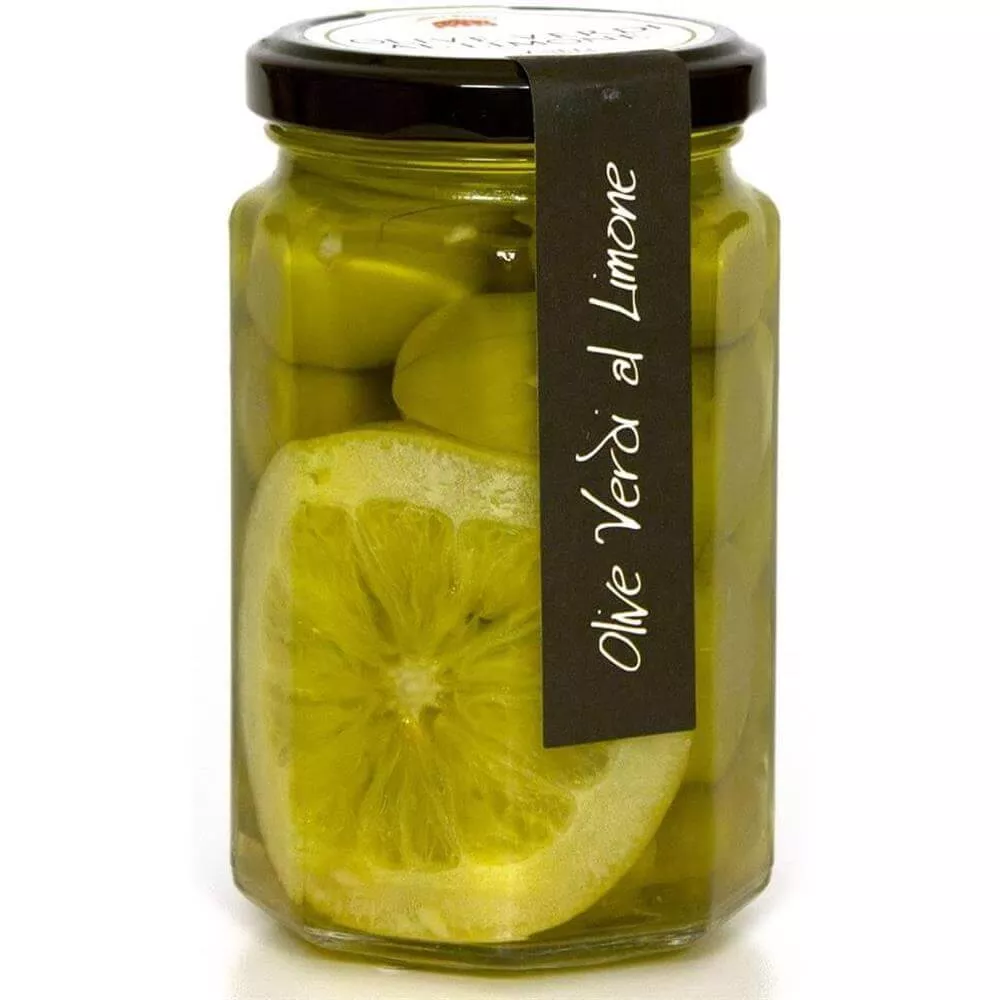 Casina Rossa Green Olives with Lemon 280g
